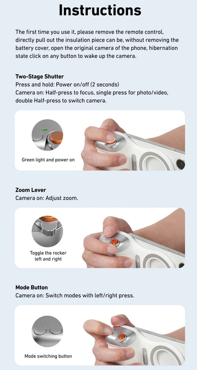 ClickMate™ – Remote Camera Grip